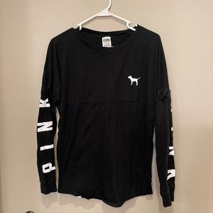 PINK long sleeve tee.